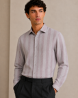 Brown Stripe Shirt