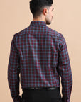 Premium Burgundy Checkered Shirt EOSS