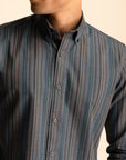 Charcoal Stripe Shirt EOSS