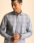Grey Check Shirt EOSS