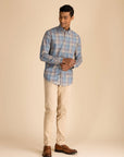 Multi-colored Moon Button-Down Shirt EOSS