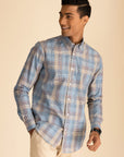Multi-colored Moon Button-Down Shirt