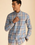 Multi-colored Moon Button-Down Shirt EOSS