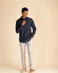 Navy Stripe Shirt EOSS