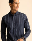 Navy Stripe Shirt EOSS