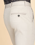 Cream 4 Way Stretch Port Pants