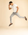 Grey 4 Way Stretch Port Pants