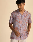 Pink Bloom Cuban Shirt EOSS
