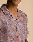 Pink Bloom Cuban Shirt EOSS