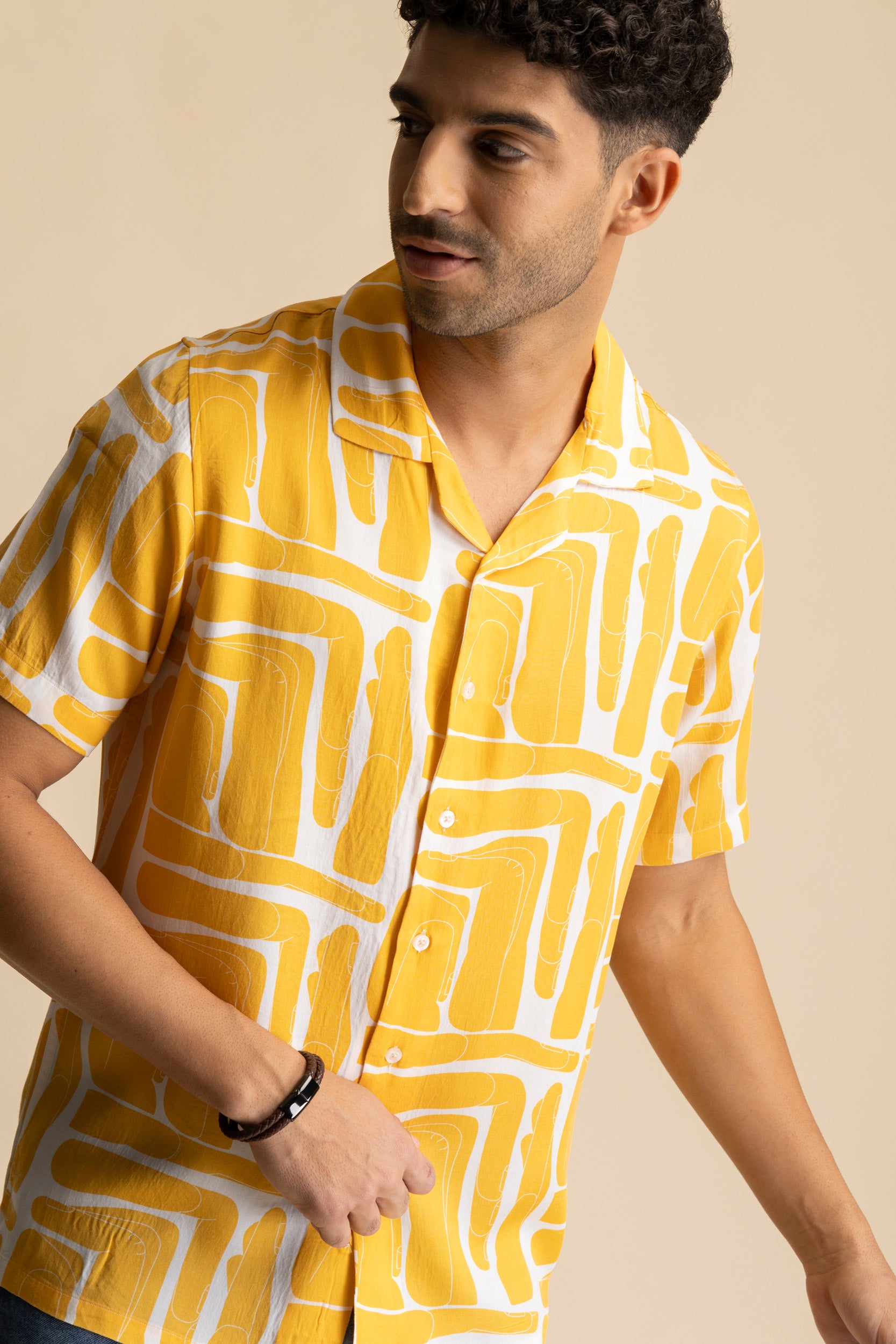 Lemoncello Cuban Shirt