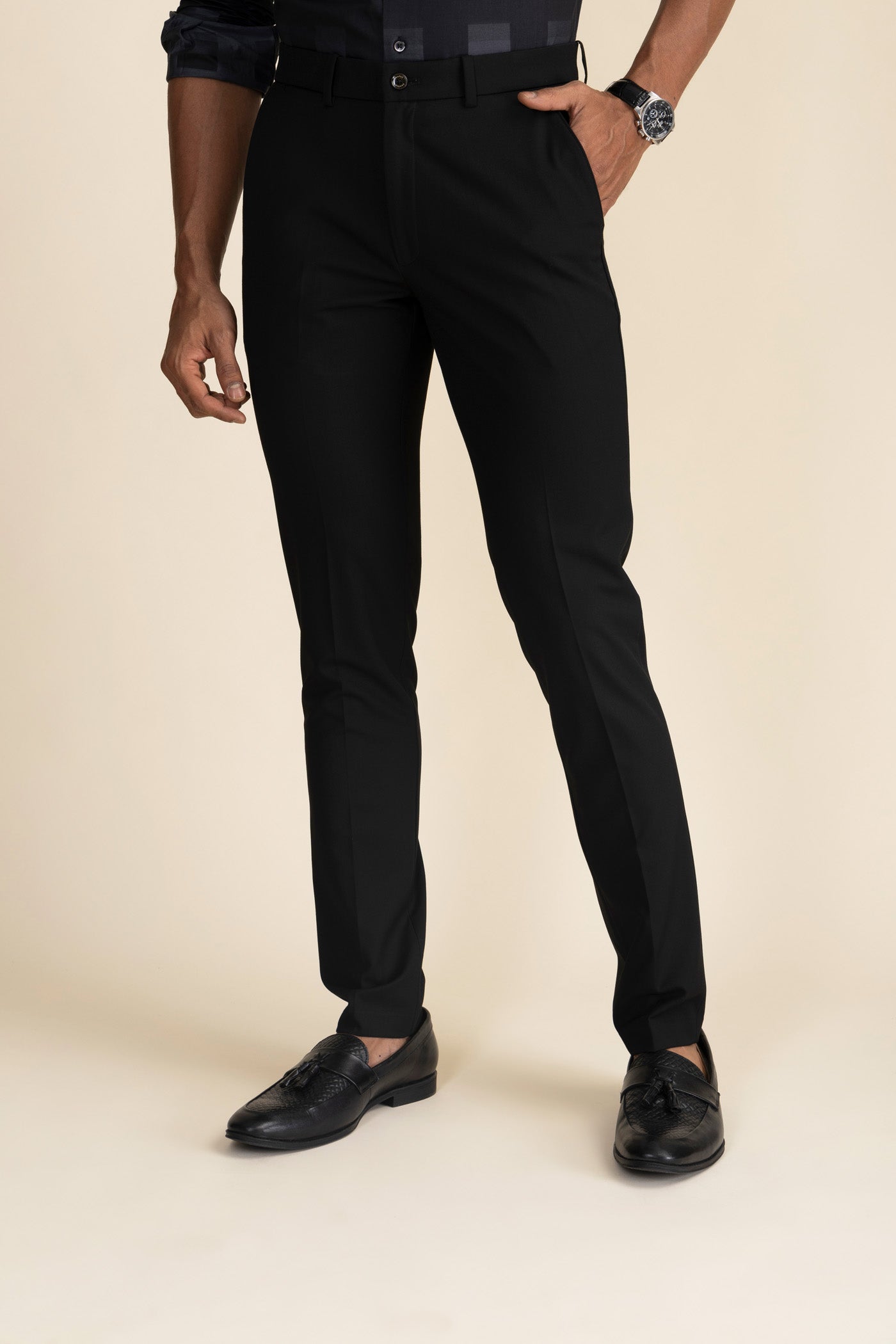 Black Formal Trousers – Kaapus Black Formal Trousers – Kaapus