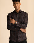 Brown Aztec Shirt EOSS