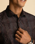Brown Aztec Shirt EOSS