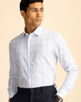Dolma Blue Check Shirt EOSS