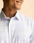 Dolma Blue Check Shirt EOSS