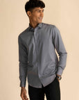 Slate Melange Shirt