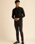 Maroon Formal Trousers