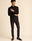 Maroon Formal Trousers