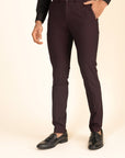 Maroon Formal Trousers