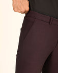 Maroon Formal Trousers