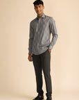 Grey Check Shirt