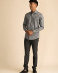 Grey Check Shirt