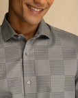 Grey Check Shirt