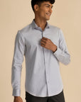 Light Grey Melange Shirt