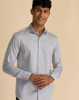 Light Grey Melange Shirt
