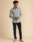 Sage Sateen Shirt