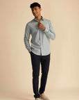 Sage Sateen Shirt