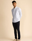 Pale Yellow Micro Dot Shirt EOSS