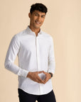 Pale Yellow Micro Dot Shirt EOSS