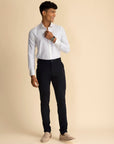 Pale Yellow Micro Dot Shirt EOSS