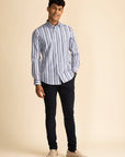 Galaxy Stripe Navy Shirt EOSS