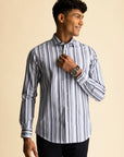 Galaxy Stripe Navy Shirt EOSS