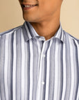 Galaxy Stripe Navy Shirt EOSS