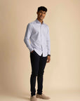 Light Grey Sateen Shirt