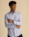 Light Grey Sateen Shirt