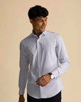Light Grey Sateen Shirt