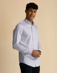 Light Grey Sateen Shirt