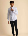 White Sateen Shirt