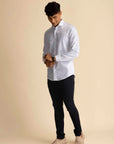 White Sateen Shirt