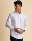 White Sateen Shirt