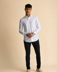James Stripe White Shirt EOSS