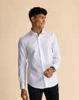 James Stripe White Shirt EOSS