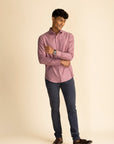 Pink Melange Shirt