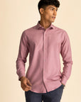 Pink Melange Shirt
