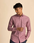 Pink Melange Shirt
