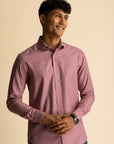 Pink Melange Shirt